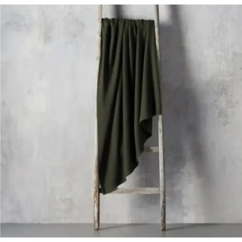 Arhaus Waffle Throw Blanket